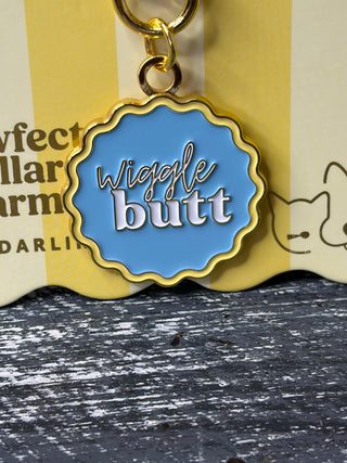 The Darling Effect Collar Charm-Wiggle Butt