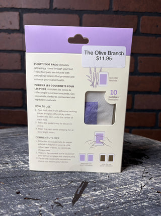 Lindo Purifying Foots Pads - Lavender