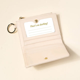 Luxe Pocket Wallet - Oat