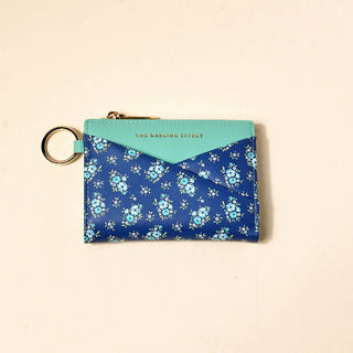 The Darling Effect Luxe Pocket Wallet-Endless Daydream Navy