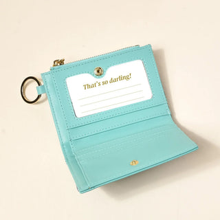 The Darling Effect Luxe Pocket Wallet-Endless Daydream Navy