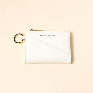 The Darling Effect Luxe Pocket Wallet-White
