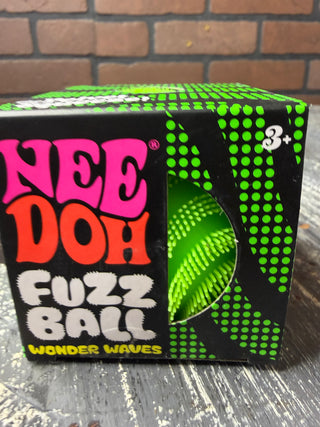 Needoh Wonder Wave Fuzz Ball and Puka Bubble Squish Bundle