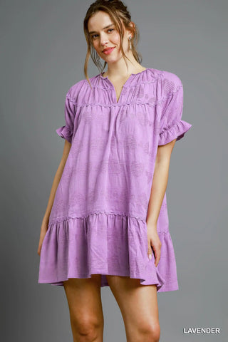 Lavender Breeze Tiered Dress