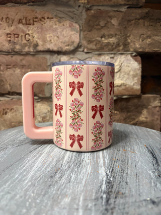 Darling Effect 14 oz Insulated Mug - Oh So Merry