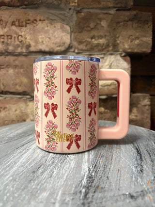 Darling Effect 14 oz Insulated Mug - Oh So Merry