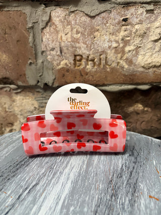 Darling Effect Claw Clip - Charming Gingham