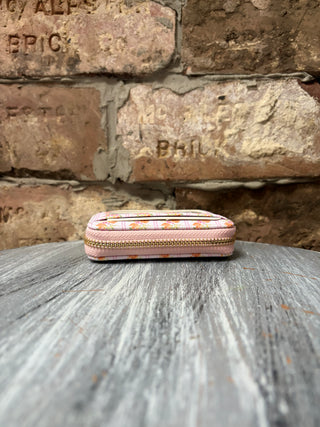 Darling Effect Petal Parade Pink Zip Around Wallet