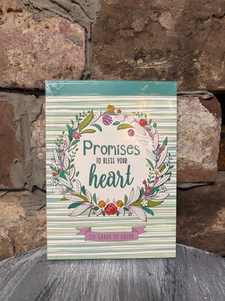 Christian Art Gifts Coloring Cards Promises to Bless