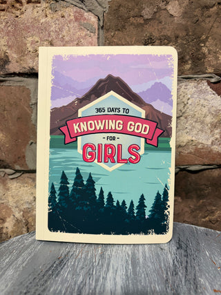 Christian Art Gifts Kid Book 365 Days to Knowing God for Girls