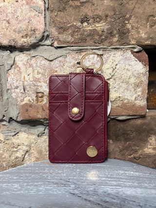 Darling Effect Woven Keychain Wallet