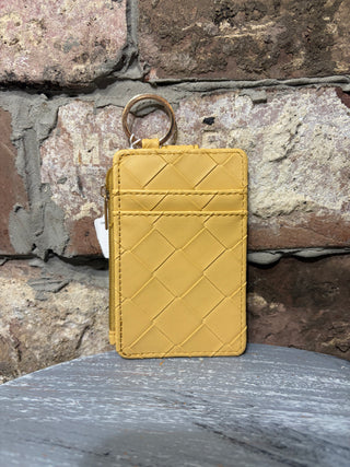 Darling Effect Woven Keychain Wallet