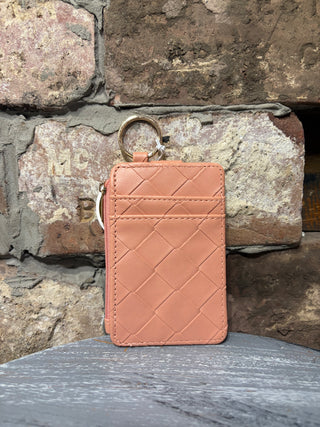 Darling Effect Woven Keychain Wallet