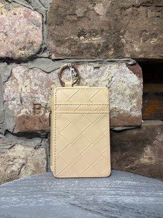 Darling Effect Woven Keychain Wallet