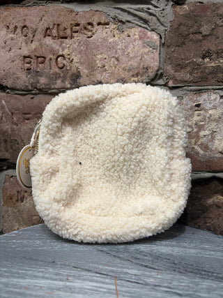 Darling Effect Zippered Teddy Square Pouch