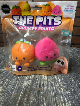 Top Trenz THE PITS - Grumpy Fruit Sensory Fruit 2 Pack