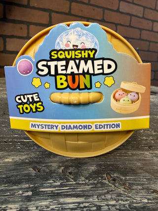NeeDoh Glow Nice Cube & Puka Squishy Steam Bun Combo