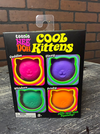 NeeDoh Cool Kittens Teenie Multipack Bundle