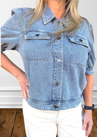 Judy Blue White High Waist Rigid  Magic Panel Barrel - Regular Sizes