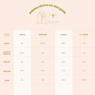 Darling Effect Sweet Dreams Pajama Shorts Set - Oh So Merry