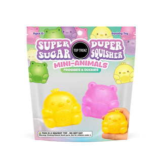 Top Trenz Super Duper Sugar Squisher Mini Duck/Frog 2 Pack Set