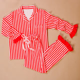 Darling Effect Sweet Dreams Pajama Pants Set - Peppermint Stripes