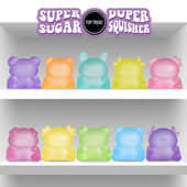 Top Trenz Sugar Bear Sugar Squisher