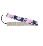 Banded Headband 1” Purple Pansy