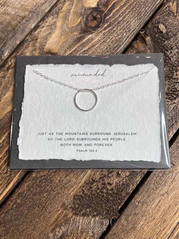 Dear Heart Surrounded Necklace