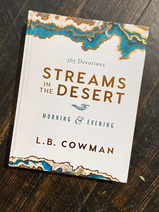 Streams In The Dessert Morning & Evening