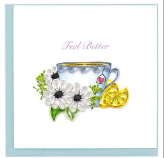 Quilling Card Get Well Soon