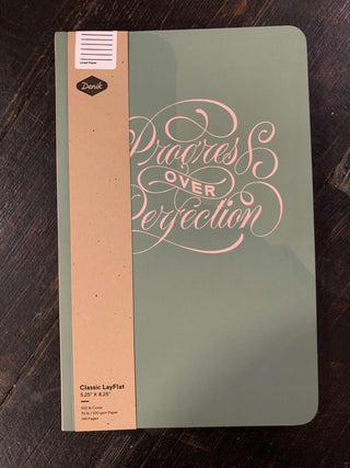 Denik Progress Over Perfection Notebook