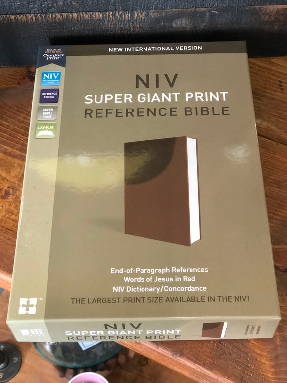 Zondervan NIV Super Giant Print Bible