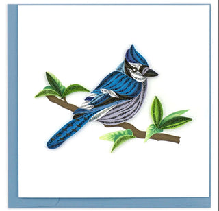 Quilling Card Blue Jay