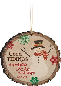 P. Graham Dunn Good Tidings Ornament