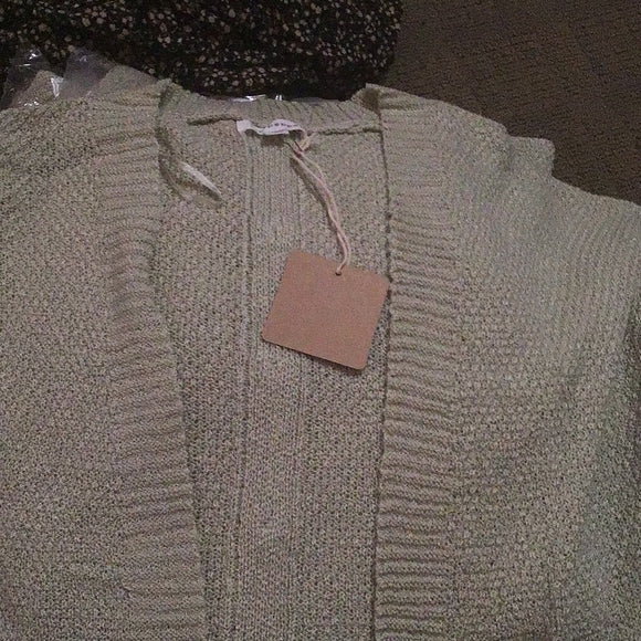 Blu Pepper Saga Sweater with Buttons Down Back