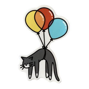 Stickers Northwest Cat Balloons Decal