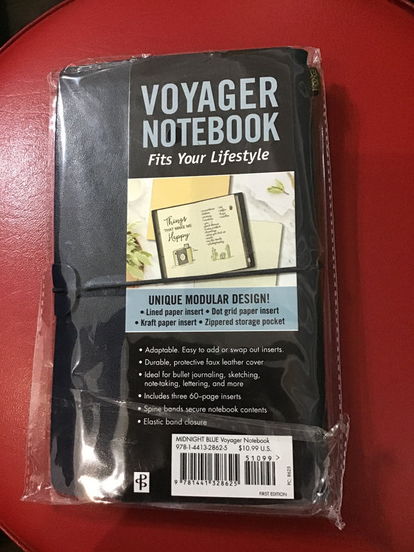 Peter Pauper Press Voyager Notebook Midnight Blue